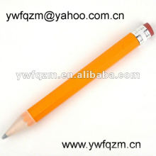 продвижение товаров большой желтый карандаш с ластиком и логотип 38см